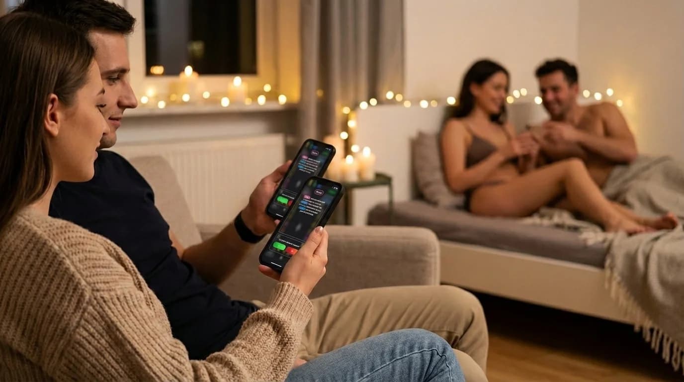 3 telefony z aplikacją HeatApp