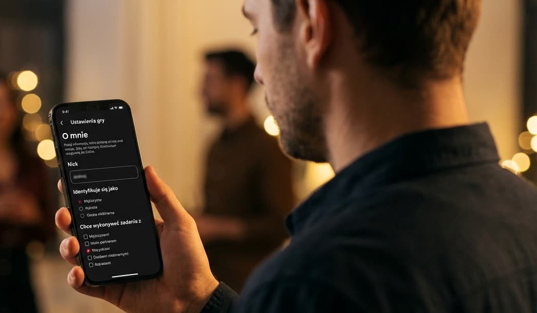 Ekran ustawień zgód i garderoby w HeatApp